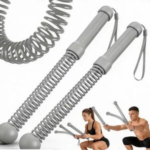 Gray Exercise Whip Set